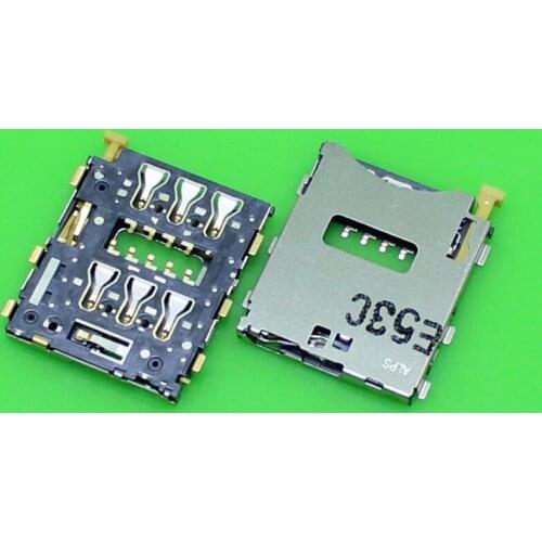 ChengHaoRan 1piece/lot New sim card socket for Sony Z3 memory reader holder slot replacement module
