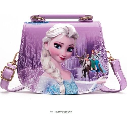 Disney children messenger bag Frozen Elsa shoulder bag girl handbag shopping bag girl handbag fashion bag