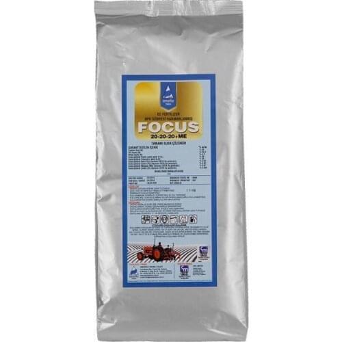 İTHAL YAPRAK GÜBRESİ FOCUS 20-20-20 + TE 1 KG