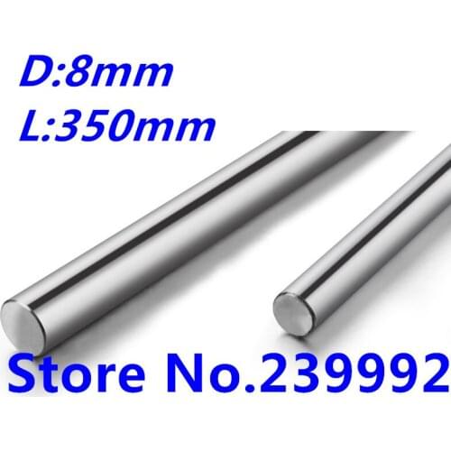 8mm linear shaft 350mm Linear rail round shaft 8mm guide rail for cnc parts 3D printer