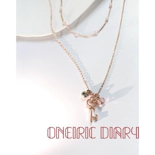 Oneiric Diary Gold Pendants