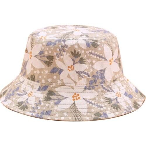 Tie dye printing Bucket hat Panama autumn and winter trend men and women Double sided Fashion printing Basin cap