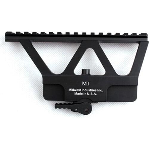 Quick Detach AK Rail Scope Mount Base Picatinny Side Rail Mounting For AK
