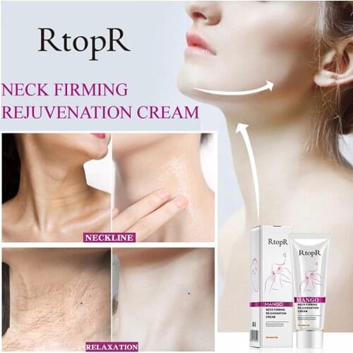 RTOPR Neck Firming Wrinkle Remover Cream Rejuvenation Skin Whiten Moisturize