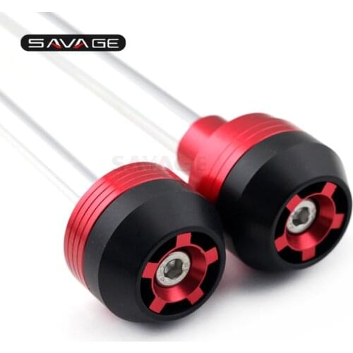 Wheel Fork Sliders For YAMAHA FZ6N FZ6S FAZER 2004-2009 Motorcycle Accessories Fork Crash Axle Front Rear Falling Protection