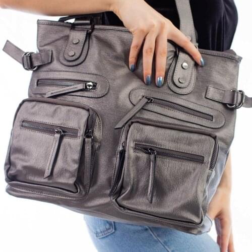 Black Womens Hand and Shoulder Bag Ladies Fashion Luxury Leather Hand And Shoulder Strap Bag Durable and Long-Lasting Stylish