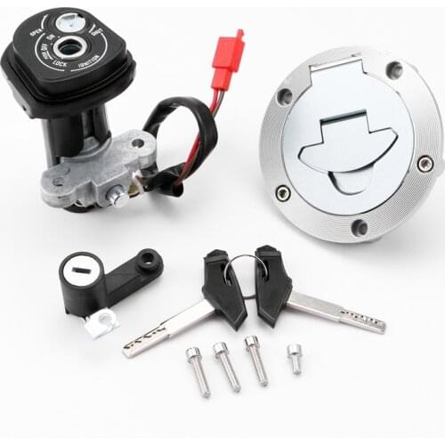 1 Set 12V Motorcycle Ignition Switch Lock Fuel Gas Tank Cap Cover for Yamaha YZF R15 MT15 MT-15 2015-2016 Moto Seat Locks Kits