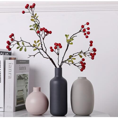 Handmade Porcelain Vase Flower Vase Morandi Color Matte Ceramic for Home Room Office Style Material Function Size Model Number