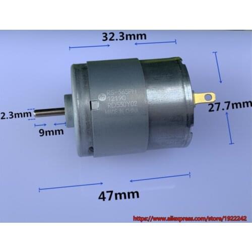 Brand new and original Mabuchi RS-365PH 12V 4500rpm 24V 9000rpm slow speed 365 DC motor