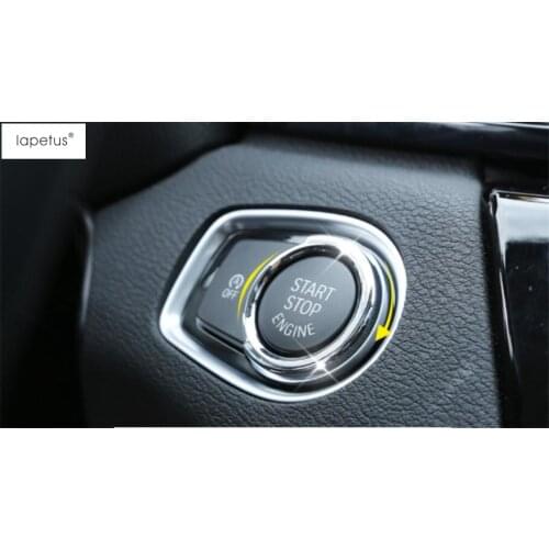 Accessories Fit For BMW 2 Series Gran Active Tourer F45 F46 2015 - 2019 Car Start Stop Engine System Key Molding Cover Kit Trim