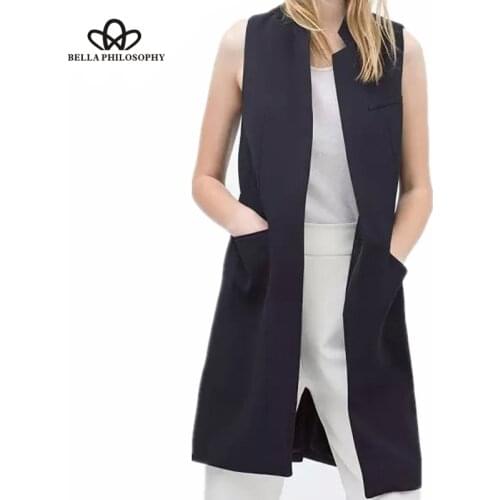 Bella Philosophy Women's Long Vests