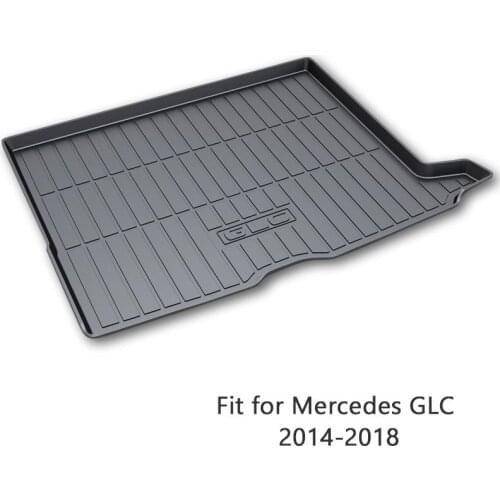 For Mercedes GLC X253 2014 2015 2016 2017 2018 Styling Boot Liner Tray Anti-slip Accessories 1Set Car Cargo Rear Trunk Mat