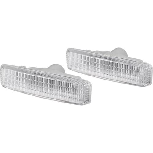 1 Pair Clearance Side Marker Lamp Indicator Lights Cover For BMW 5-Series E39 1997 1998 1999 2000 2001 2002 2003