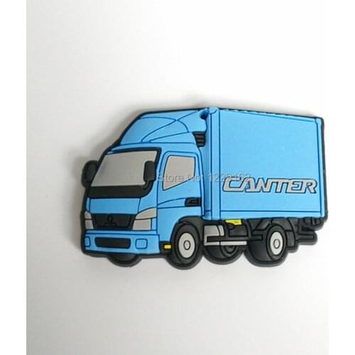 Hot sale!!! Cute Car fridge magnets whiteboard sticker Lorry Silicon Gel Refrigerator Magnets Educational Kids gift