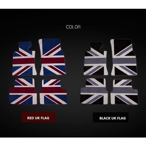 1 Set Floor Mats fit for Mini Cooper R55 R56 R57 R60 R61 Car Floor Mats Front Mats and Rear Mats