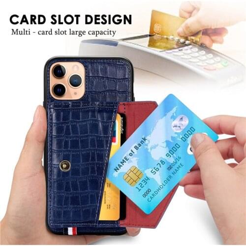 XXx Leather Wallet Back Case for iphone 12 Mini 11 Pro Max 7 8 Plus X XR XS Max Magnetic Card Holder Case
