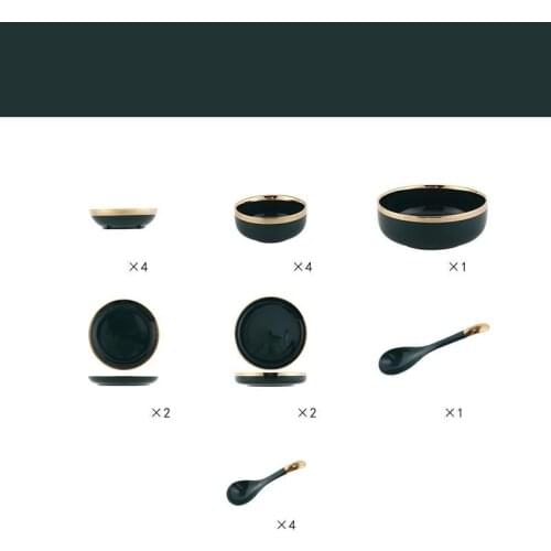 Mutfak Malzemeleri Noodles Rice Crockery Plate Tazone Tigela Serving Saladier Ice Cream Utensil Soup Dinnerware Ceramic Bowl