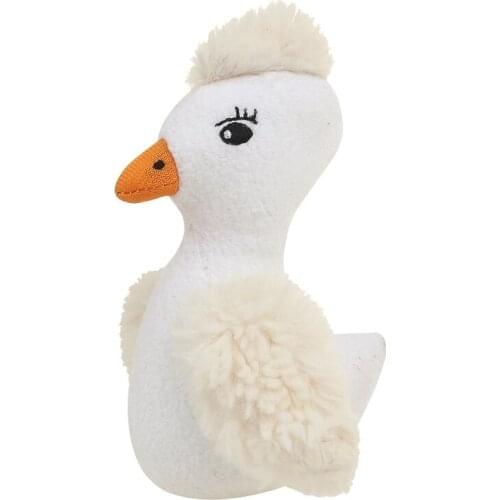 5inch Stuffed Toy Mini Deer/Duck Soft Plush Toy Home Decoration Emotion Smooth for Baby Girls Office Ornament Car Decor