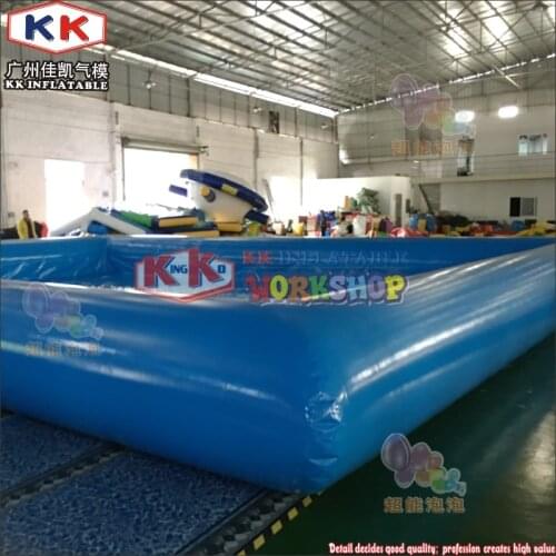Backyard Use inflatable pool kids swimming pool for hand pedal boat, Bumper car swim pool