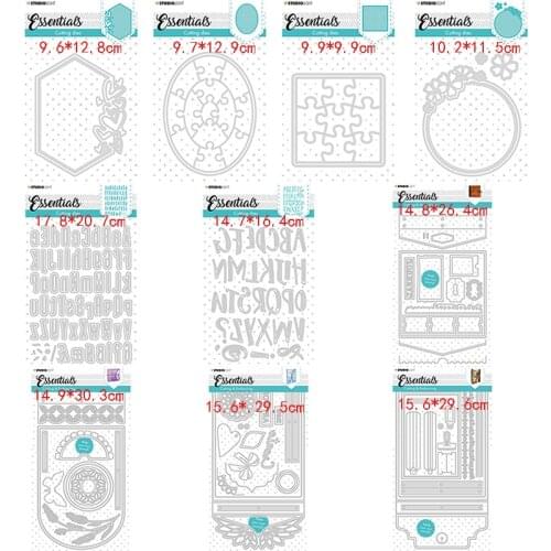 CH 2020 New Arrival Folding greeting card Metal Cutting Dies For Scrapbooking DIY Cards Stencil Paper Craft Handmade