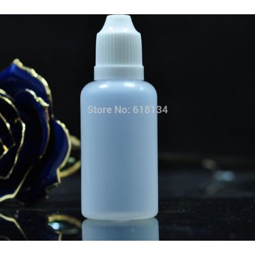 Wholesale free shipping 100pcs 30ml plastic liquid bottle, PE bottle, plastic bottle, dropper bottle
