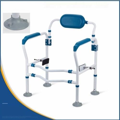 Bathroom Folding Anti-slip Grab Bar Shower Handrail Chair Adjustable Toilet Frame Rack Safety Rails for Elders Pregnant Disabled