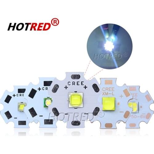 High Power LED 3W 5W 10W 18W 3535 XPE 5050 XML2 XHP50 T6 3V 6V Cold White bead Lamp DIY for Flashlight Bicycle car fishing Torch