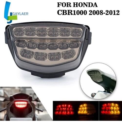 Led Integrated Tail Light Honda CBR1000 CBR 1000 RR CBR1000RR 2008-2015 Taillight Brake Turn Signal Light