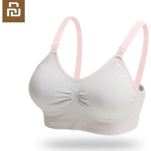 Youpin Maternal 3D high-elastic nursing bra High stretch seamless bra Comfortable Breastfeeding Shaping Pregnant Women Underwear