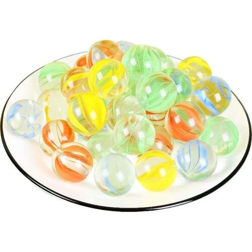 10/20PCS Colorful Glass Ball 14Mm Console Game Pinball Machine Small Marbles Pat Toys Parent-child Machine Beads Toys for Kids