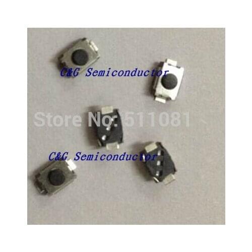 1000pcs smd 3 * 4 * 2MM Micro button 3X4X2 tact switch 2 pin little turtle single shrapnel temperature 3x4x2MM