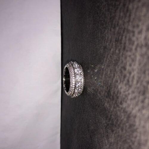 2020 hip hop ice Cuba ring men and women CZ Ring