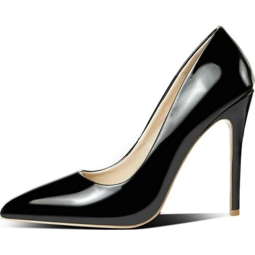 2021 High Quality Women Shoes Sexy High Thin Heels Shallow Spring Stiletto Shoes Fashion Party Office Pumps Ladies Plus Size 43