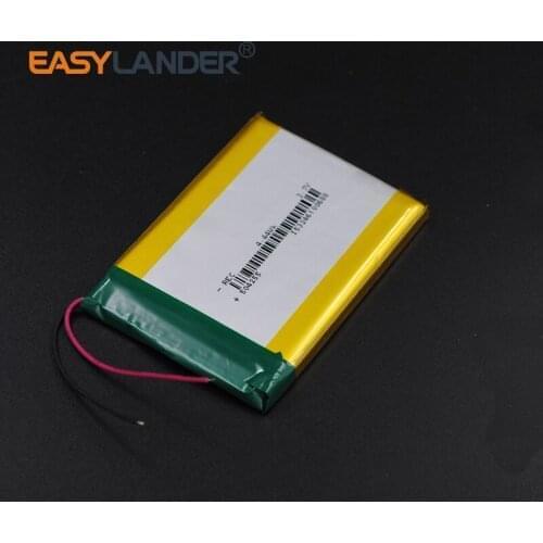 3.7V 1200mAh 504255 Rechargeable li Polymer Li-ion Battery For Mp4 PAD DIY bluetooth Vedio Tablet PC mobile 054255