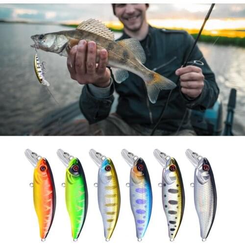 53mm/4.5g Fake Bait Vivid Anti-oxidation Strong Hook Fish-shaped Fishing Artificial Bait for Marine Water