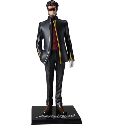 Original SEGA NERV Commander Ikari Gendou PVC Action Figure Model Kid Toys Anime Brinquedos Figurals