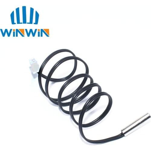 Hot 50cm NTC Thermistor Temperature Sensor Waterproof Probe Wire 10K 1% 3950 W1209 W1401 cable