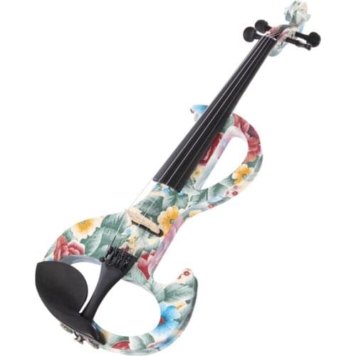 Kinglos the best wooden tailpiece with tuners vision solo synthetic core electronic violin