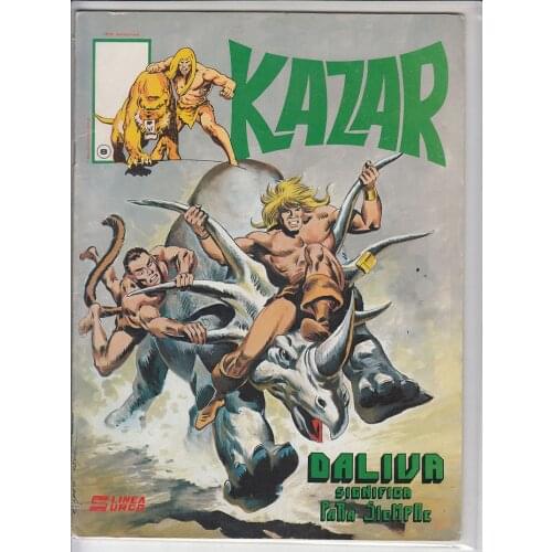 MARVEL, KA-ZAR N ° 8, ED. SURCO, year 1983, author BRUCE JONES, comic BOOK Spanish, KAZAR THE SAVAJE