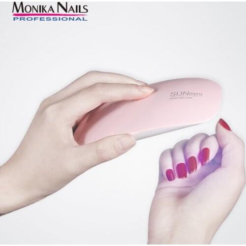 6W UV LED Mini Nail Dryer Mouse Shape Portable USB Cable Folding Curing Lamp Drying Nail Polish Gel Varnish Manicure Tools