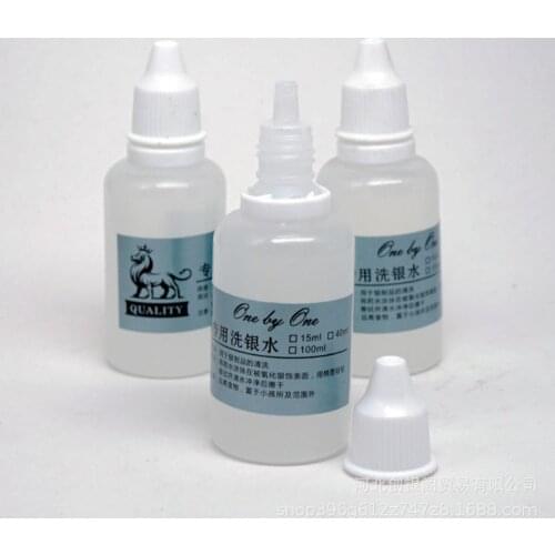 Gentle Jewelry Cleaner Solution Gold Silver Fine & Fashion Jewelry Cleaning