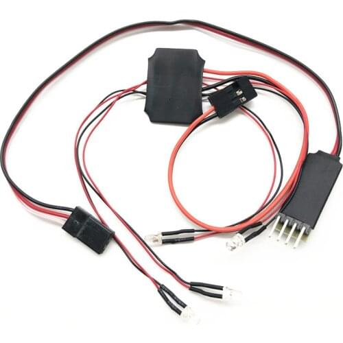 DIY Light Group Set for MINI-Q MINI-D HGD1 RC Draft Car Model Car Upgrade Parts RC Light Flash Four Lights