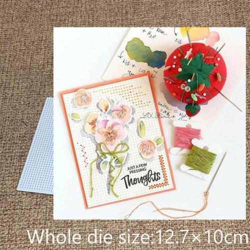 New Design Craft Metal stencil mold Cutting Dies Embroidery hole frame scrapbook die cuts Album Paper Card Craft Embossing