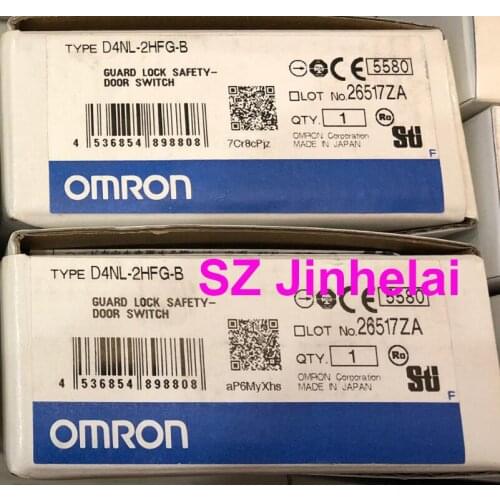 OMRON D4NL-2HFG-B Authentic original GUARD LOCK SAFETY-DOOR SWITCH