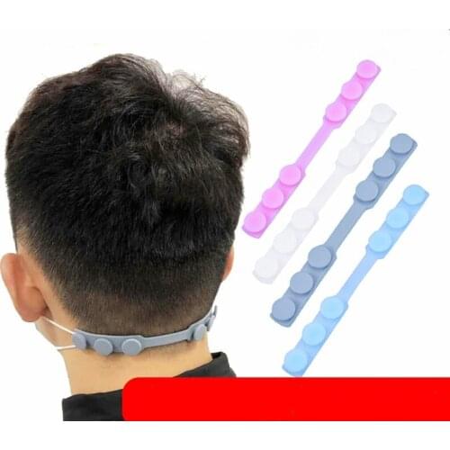 1/4Pcs Adjustable Anti-slip Mask Ear Grips Extension Hook Face Masks Buckle Holder Adjustment Mask Extend Belt Ear Hooks