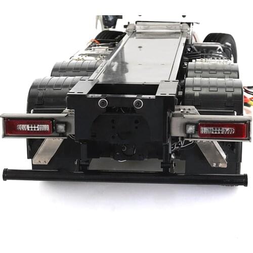 DIY Tail Light Kit Set for 1/14 Tamiya Volvo Wooden RC Trailer Truck Accessories