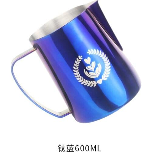 Milk jug stainless steel cup 600ml Coffee tools espresso jugs Frother milk barista art tools milk pitcher Home kitchen products