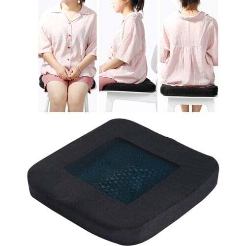 Comfortable Seat Pad Cushion Memory Foam Chair Seat Cushion Gel Seat for Home Office Removable