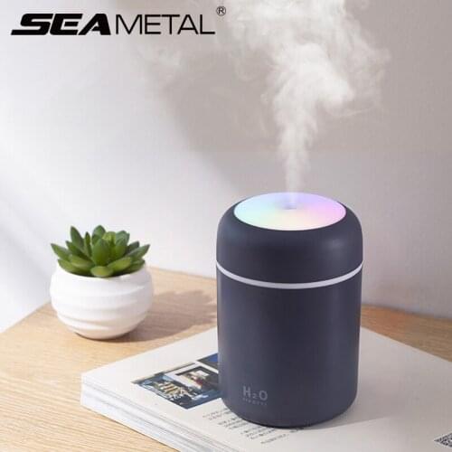 Car Air Humidifier 300mL Auto Oil Aromatherapy Diffuser Creative Air Humidifier USB Aroma Essential Oil Diffuser Mini Purifier