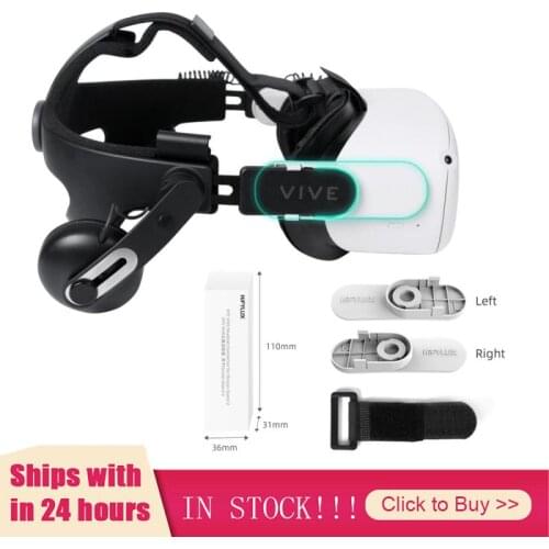 High Quality Durable Audio Adapter Kit Headband Hook-and-Loop Smart Connector Connection Belt For HTC VIVE For Oculus Quest